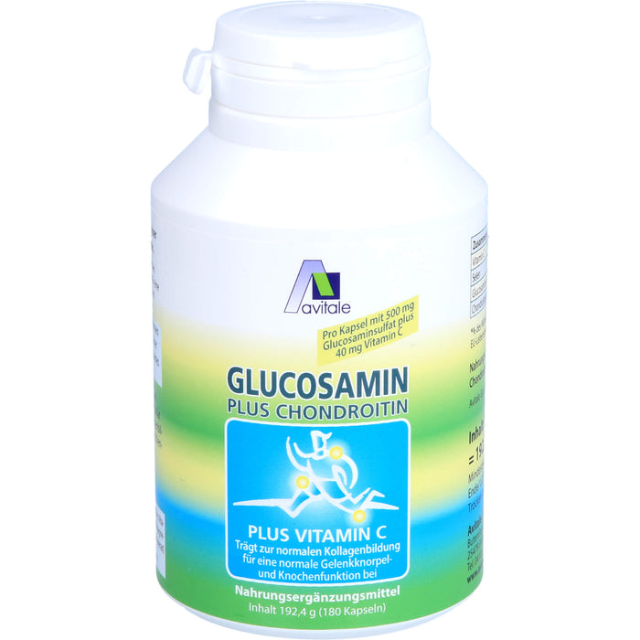 Glucosamin Kaps.500mg+ Chondroitin 400mg, 180 St KAP