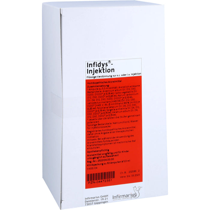 Infidys Injektion, 50X5 ml AMP