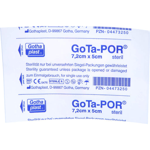 GoTa-POR Wundpflaster steril 7,2cmx5cm, 1 St PFL