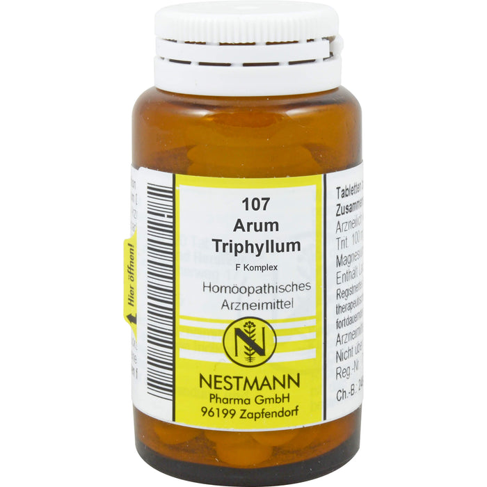 NESTMANN 107 Arum Triphyllum F Komplex Tabletten, 120 St. Tabletten