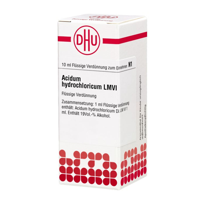 DHU Acidum hydrochloricum LM VI Dilution, 10 ml Solution