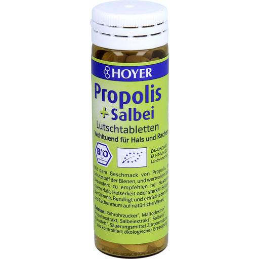 HOYER Propolis + Salbei Lutschtabletten, 60 St LUT