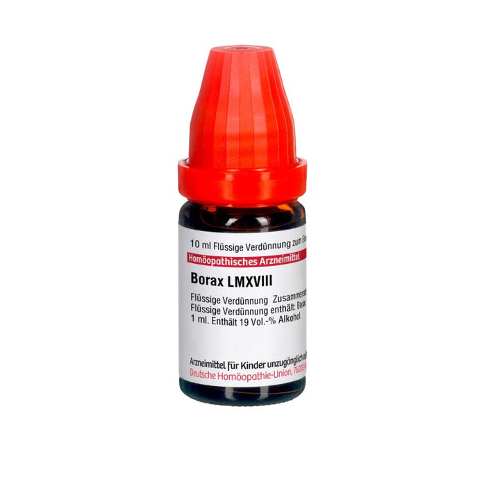 Borax LM XVIII DHU Dilution, 10 ml Solution