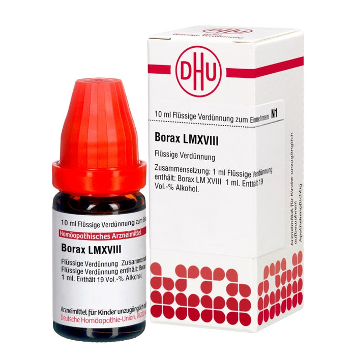 Borax LM XVIII DHU Dilution, 10 ml Solution