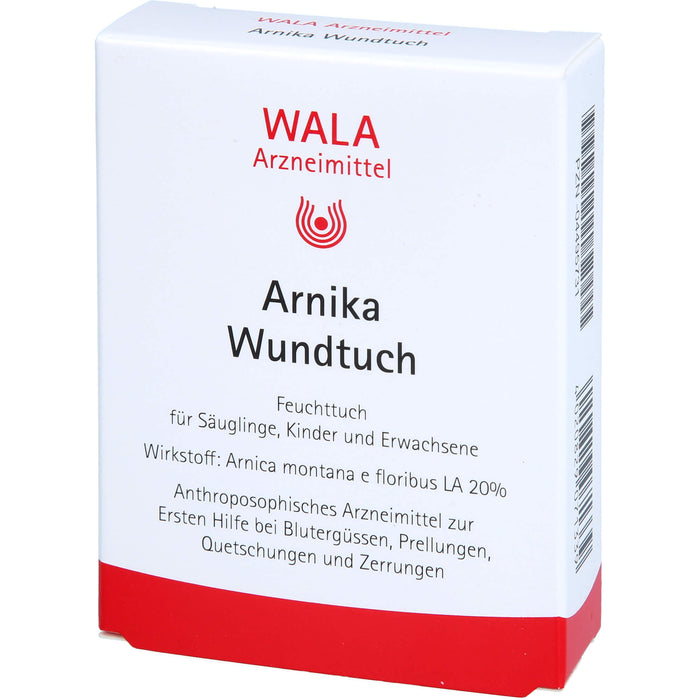 WALA Arnika Wundtuch, 5 pcs. Cloths