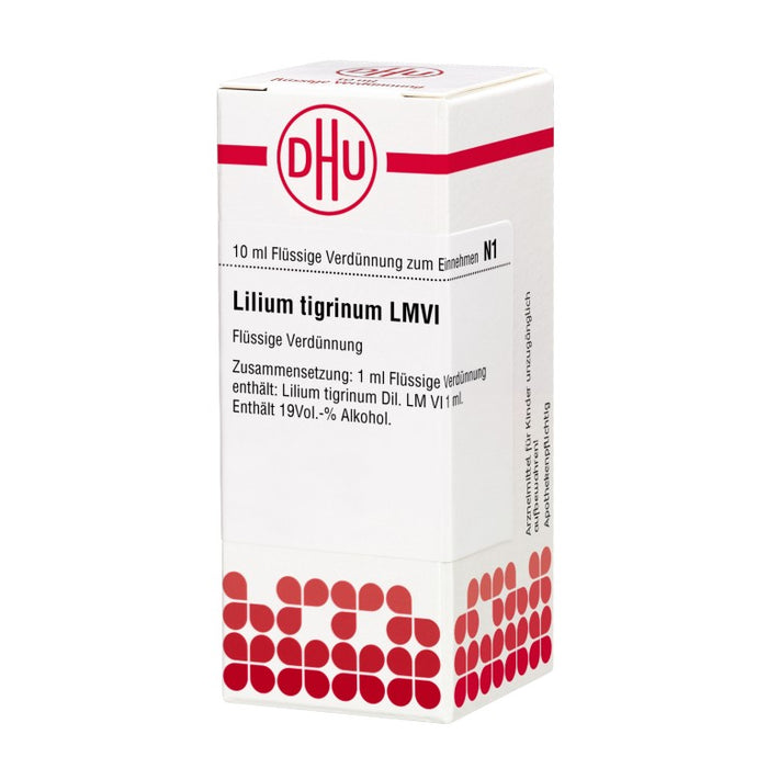 Lilium tigrinum LM VI DHU Dilution, 10 ml Solution