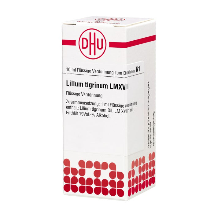 Lilium tigrinum LM XVIII DHU Dilution, 10 ml Solution