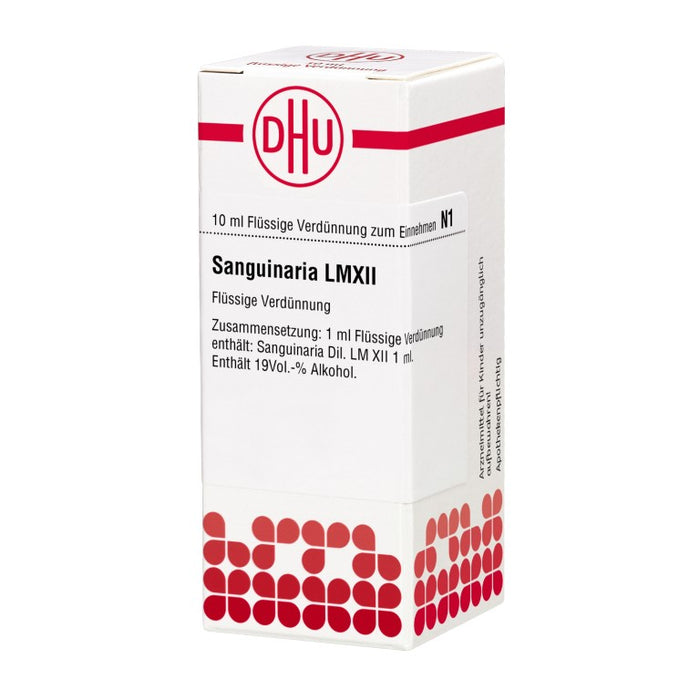 Sanguinaria LM XII DHU Dilution, 10 ml Solution