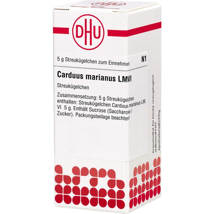 Carduus marianus LM VI DHU Globuli, 5 g Globules