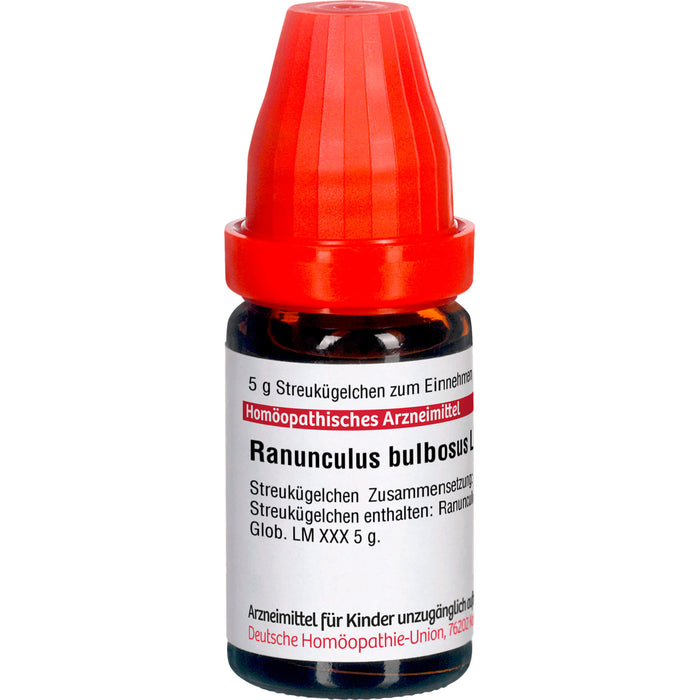 Ranunculus bulbosus LM XXX DHU Globuli, 5 g Globules
