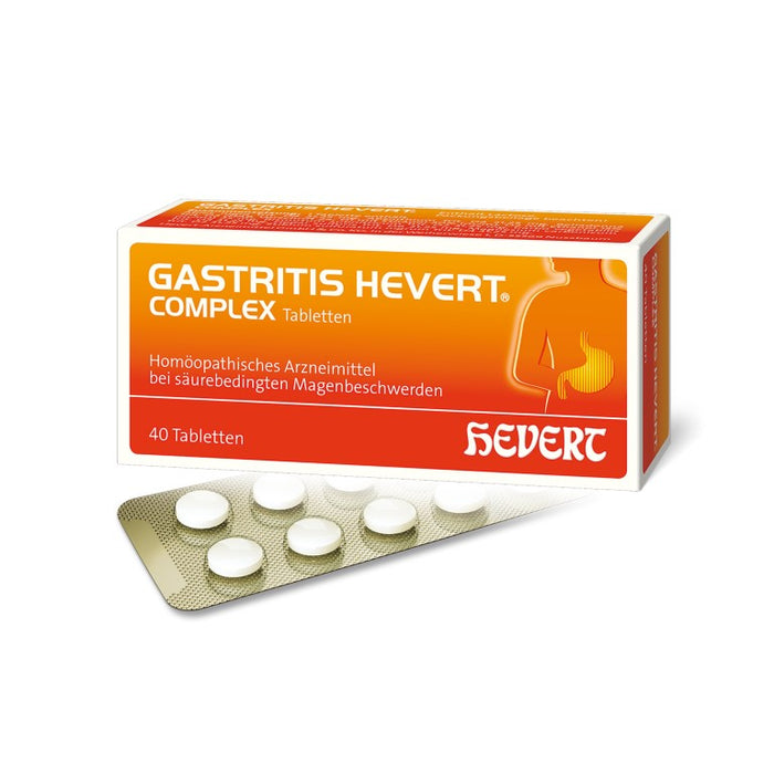 Gastritis Hevert complex Tabletten, 40 pcs. Tablets