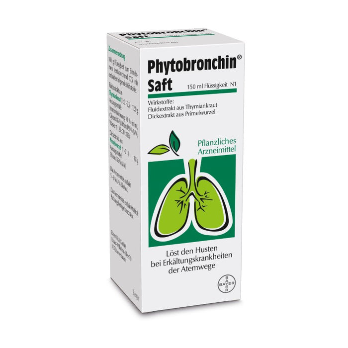 Phytobronchin Saft, 150 ml Solution