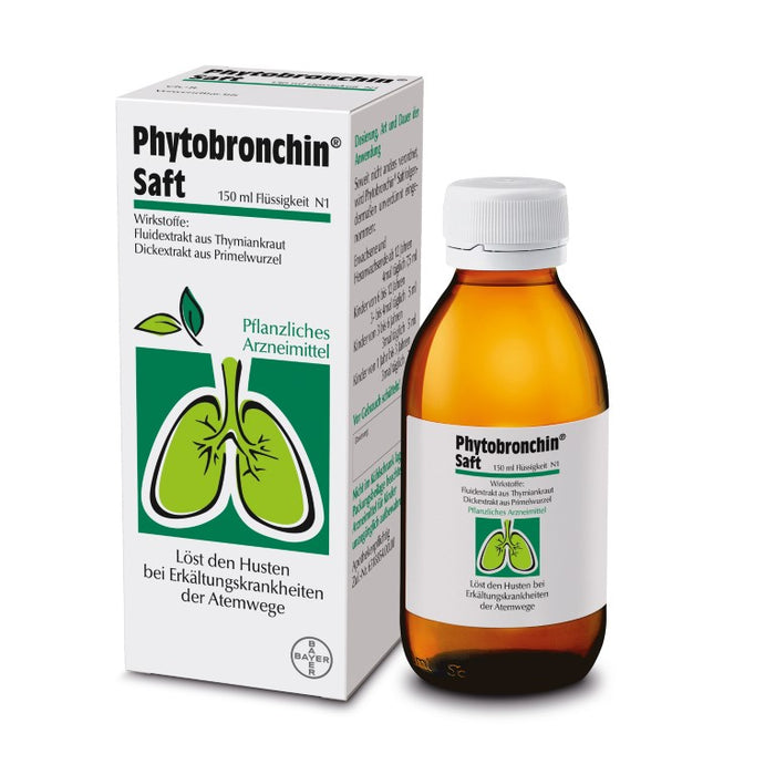 Phytobronchin Saft, 150 ml Solution