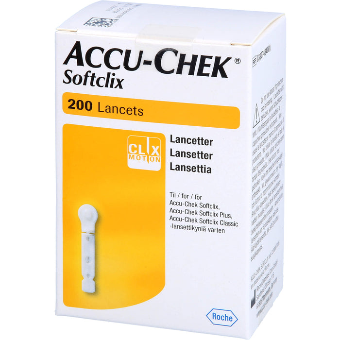 ACCU-CHEK Softclix Lanzetten, 200 pcs. Pack