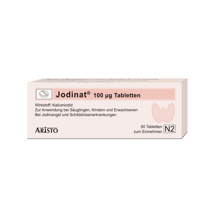 Aristo Jodinat 100 µg Tabletten, 50 pc Tablettes
