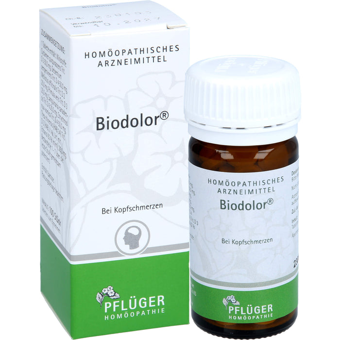 Pflüger Biodolor bei Kopfschmerzen, 100 pcs. Tablets