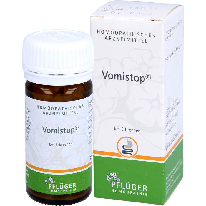 Pflüger Vomistop Tabletten bei Erbrechen, 100 St. Tabletten