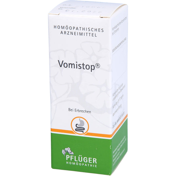 Pflüger Vomistop Tabletten bei Erbrechen, 100 pc Tablettes