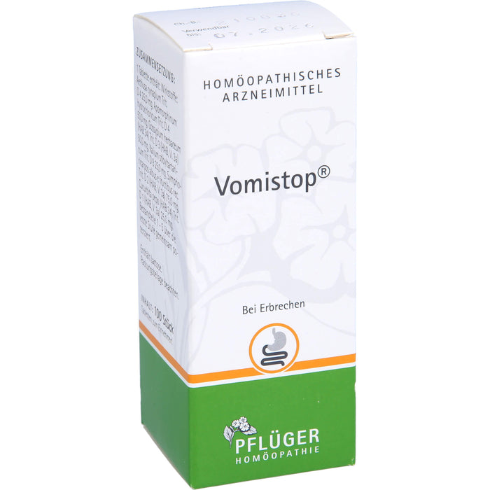 Pflüger Vomistop Tabletten bei Erbrechen, 100 pcs. Tablets