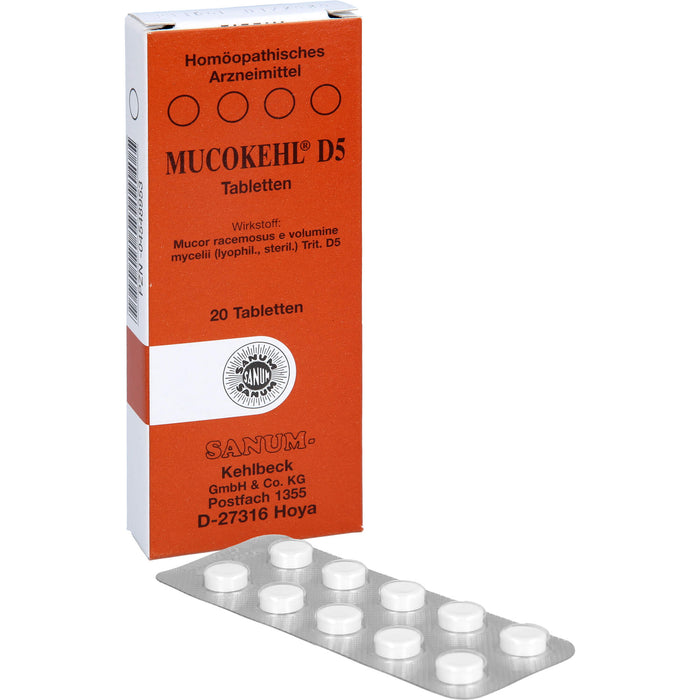 SANUM-KEHLBECK Mucokehl D5 Tabletten, 20 pcs. Tablets