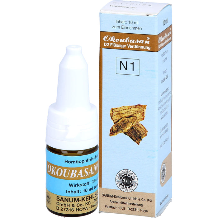 SANUM-KEHLBECK Okoubasan D2 Tropfen, 10 ml Solution