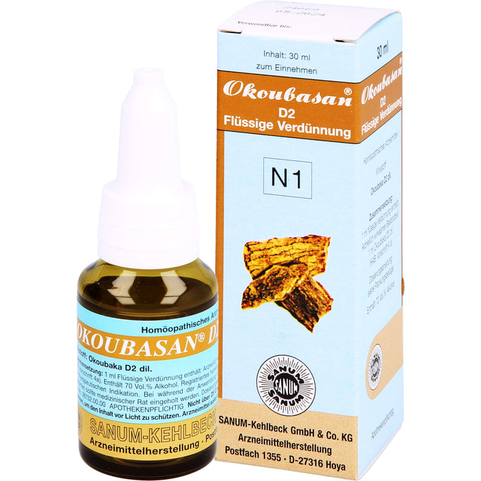 SANUM-KEHLBECK Okoubasan D2 flüssige Verdünnung, 30 ml Solution