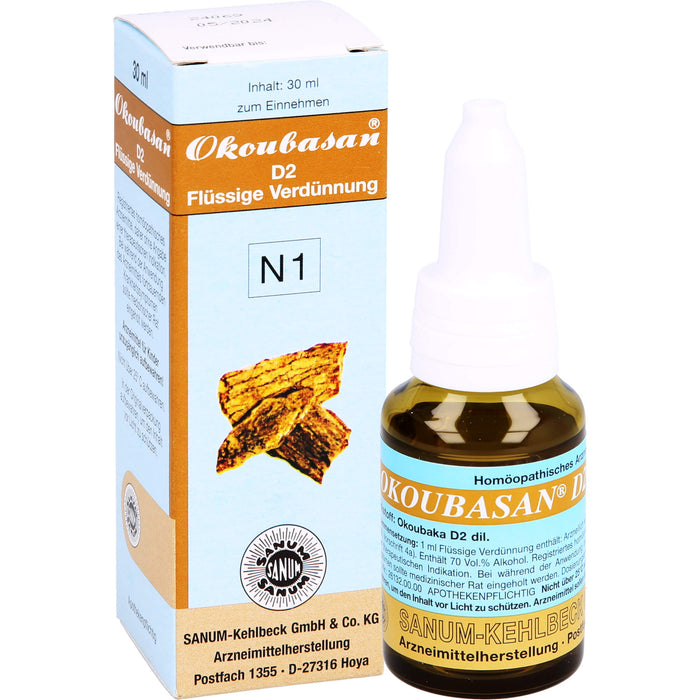 SANUM-KEHLBECK Okoubasan D2 flüssige Verdünnung, 30 ml Solution