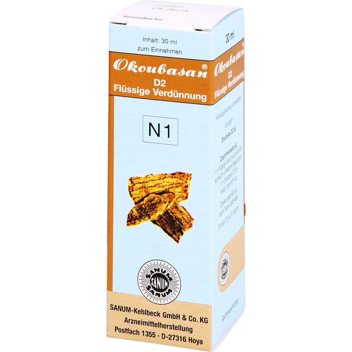 SANUM-KEHLBECK Okoubasan D2 flüssige Verdünnung, 30 ml Solution