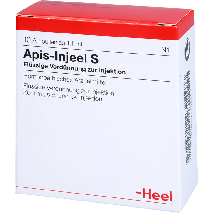 Heel Apis Injeel S flüssige Verdünnung, 10 pcs. Ampoules