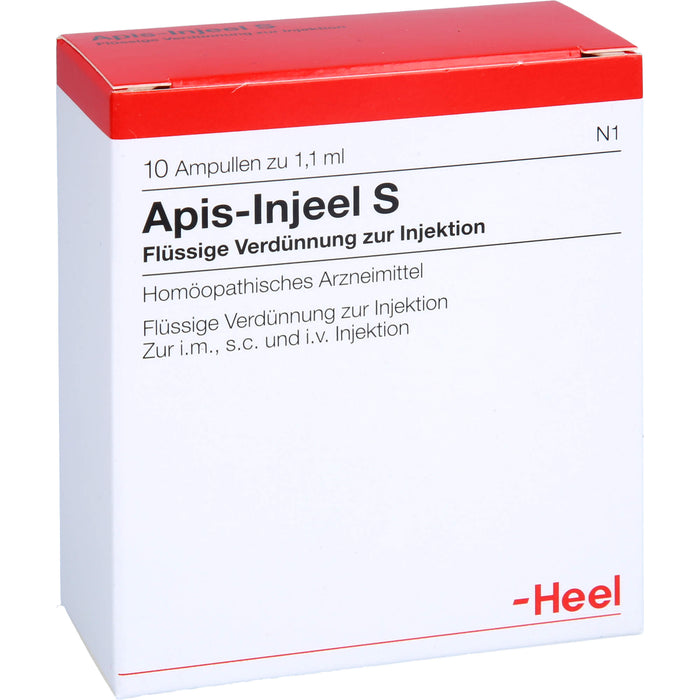 Heel Apis Injeel S flüssige Verdünnung, 10 pcs. Ampoules