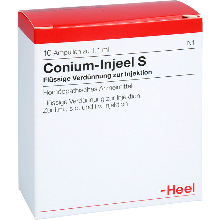 Heel Conium Injeel S flüssige Verdünnung, 10 pcs. Ampoules