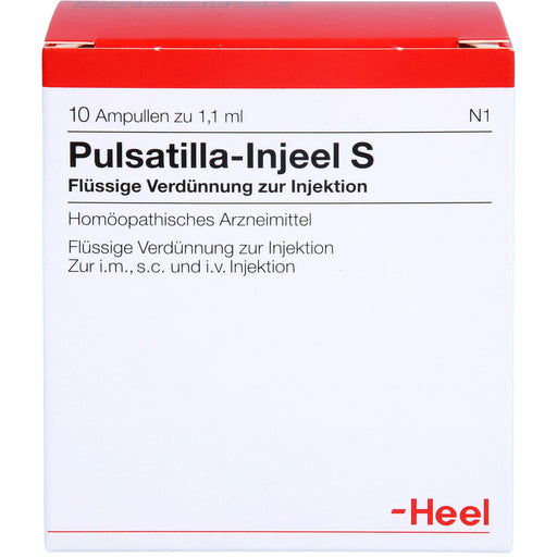 Pulsatilla-Injeel S Ampullen, 10 St. Ampullen