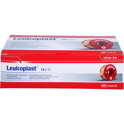 LEUKOPLAST 5MX2,5CM, 12 St PFL