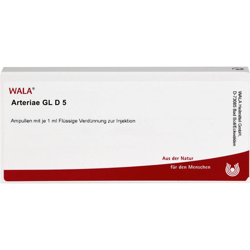 Arteriae Gl D5 Wala Ampullen, 10X1 ml AMP