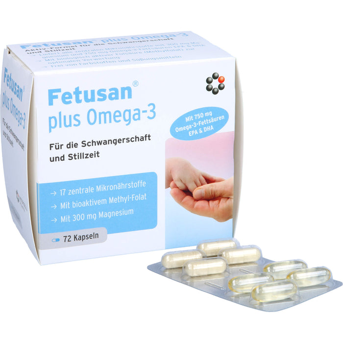 Fetusan plus Omega-3, 72 pcs. Capsules