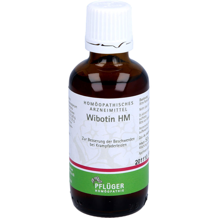 Pflüger Wibotin HM Lösung zur Besserung der Beschwerden bei Krampfaderleiden, 50 ml Lösung