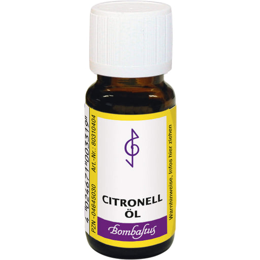 Bombastus Citronellöl, 10 ml ätherisches Öl