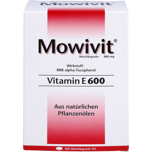 Mowivit Vitamin E 600, 100 St KAP