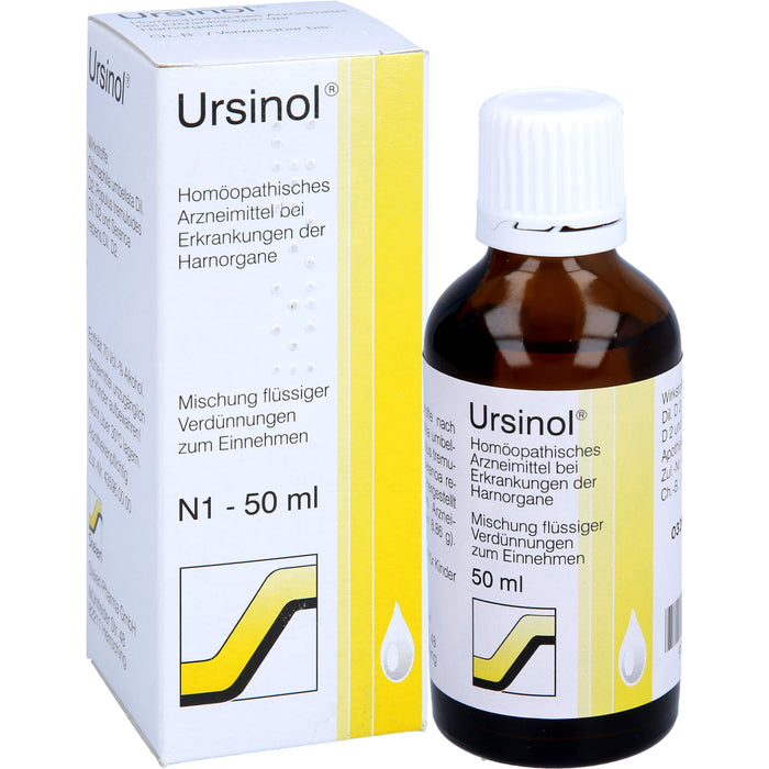 Ursinol Mischung flüssiger Verdünnungen zum Einnehmen, 50 ml Solution