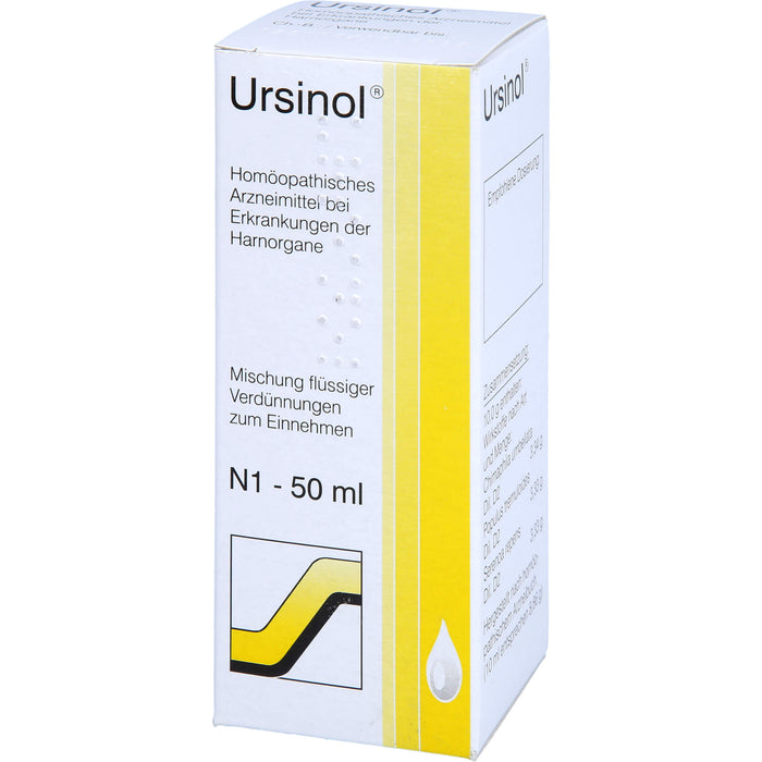 Ursinol Mischung flüssiger Verdünnungen zum Einnehmen, 50 ml Solution