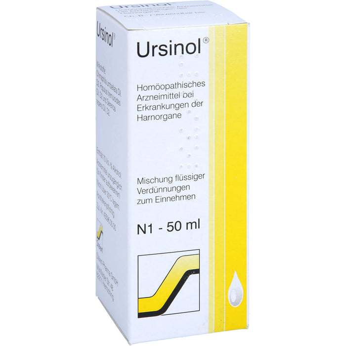 Ursinol Mischung flüssiger Verdünnungen zum Einnehmen, 50 ml Solution