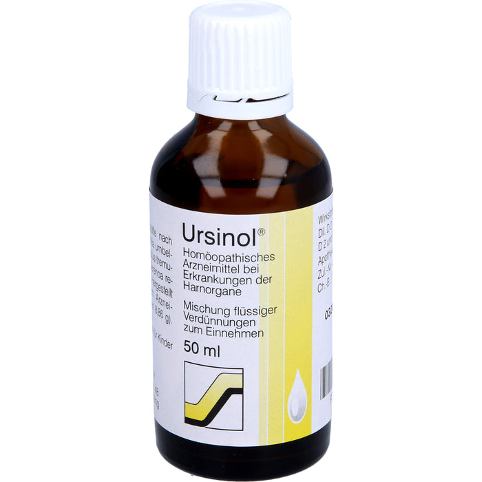 Ursinol Mischung flüssiger Verdünnungen zum Einnehmen, 50 ml Solution