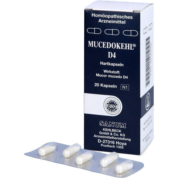 SANUM-KEHLBECK Mucedokehl D4 Kapseln, 20 pcs. Capsules
