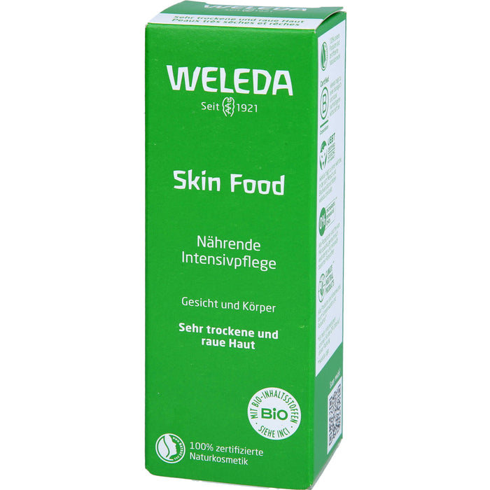 WELEDA Skin Food nährende Intensivpflege für Gesicht und Körper, 30 ml Cream