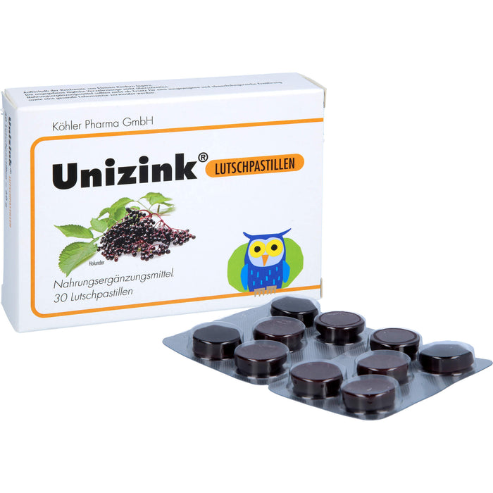 Unizink  Lutschpastillen, 30 pcs. Pastilles