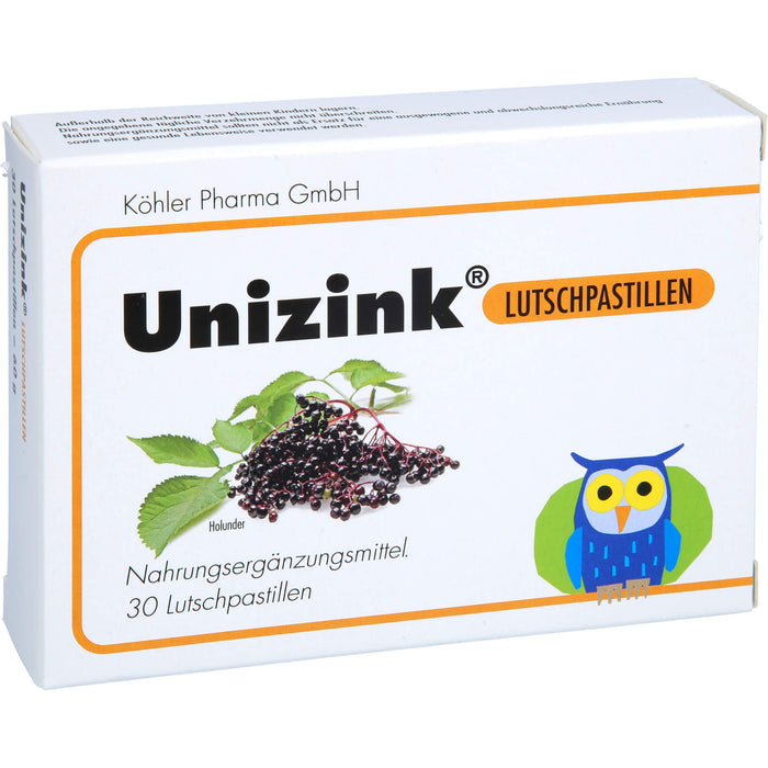 Unizink  Lutschpastillen, 30 pcs. Pastilles