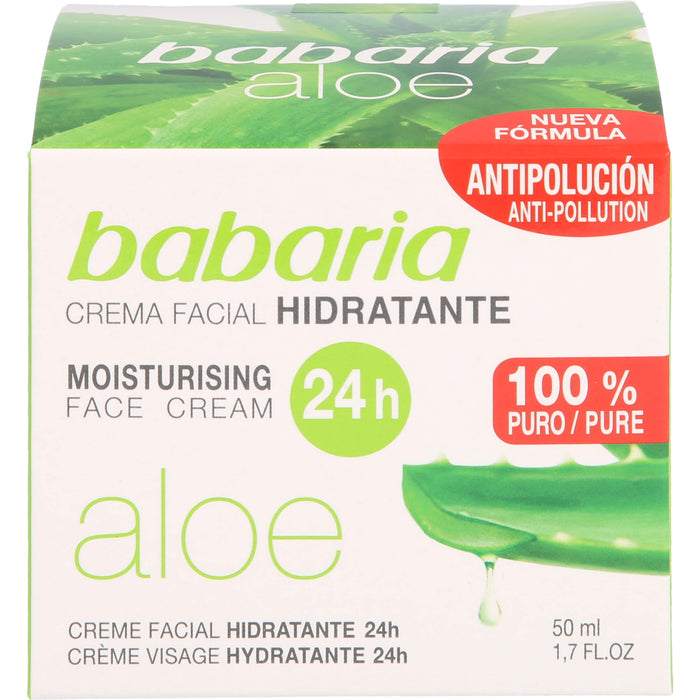 Aloe Vera Feuchtigkeits Gesichtscreme, 50 ml CRE