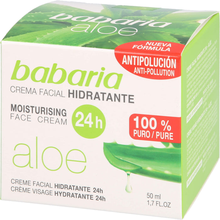 Aloe Vera Feuchtigkeits Gesichtscreme, 50 ml CRE