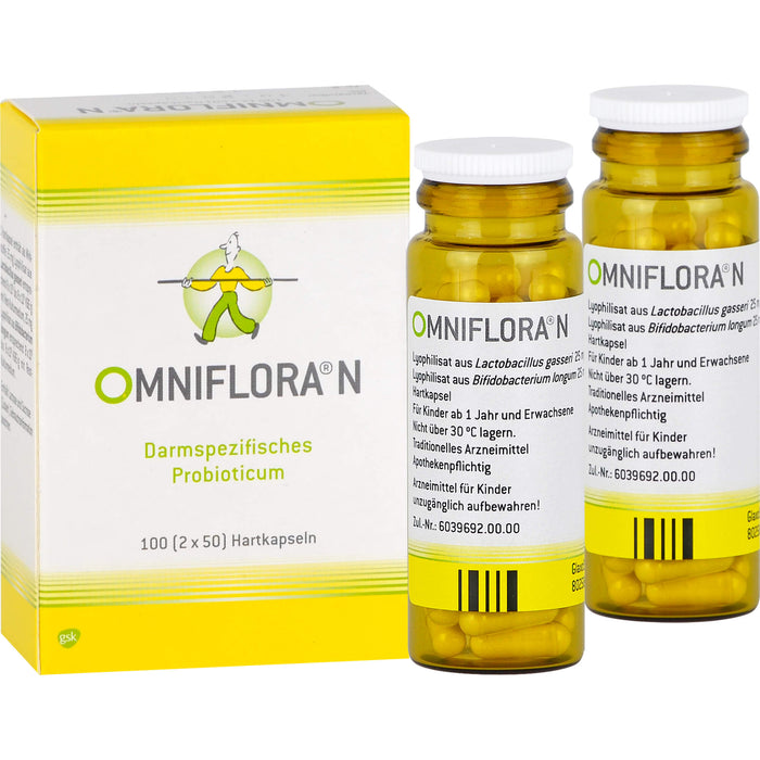 Omniflora N, Hartkapsel, 100 pc Capsules