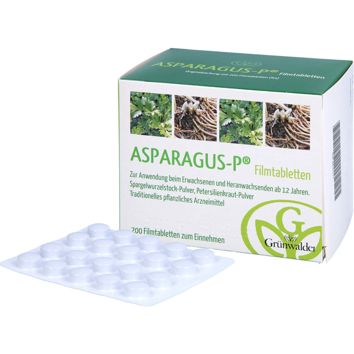 Asparagus-P Filmtabletten, 200 pcs. Tablets
